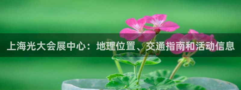 果博公司客服电话：上海光大会展中心：地理位置、交通指南和活动信息