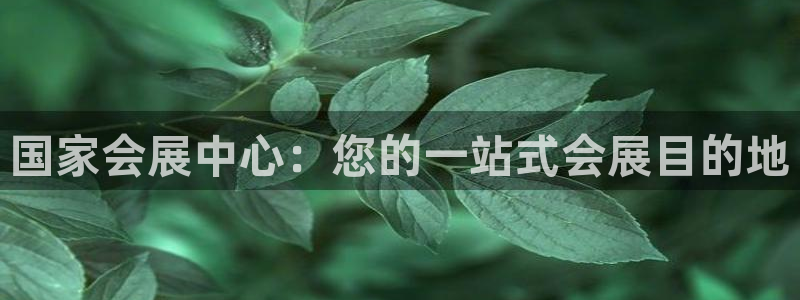 果博怎么注册账号：国家会展中心：您的一站