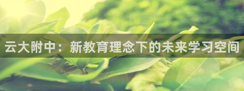 果博注册充值：云大附中：新教育理念下的未