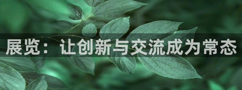 果博官方热线：展览：让创新与交流成为常态